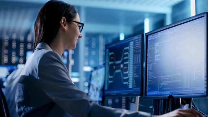 Woman IT Support Specialist